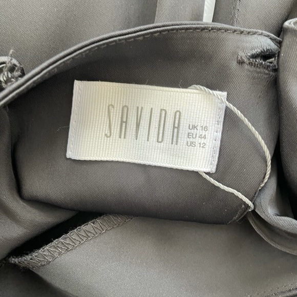 Bright cherry red dress with cut out back detail - Picture 6 of 6